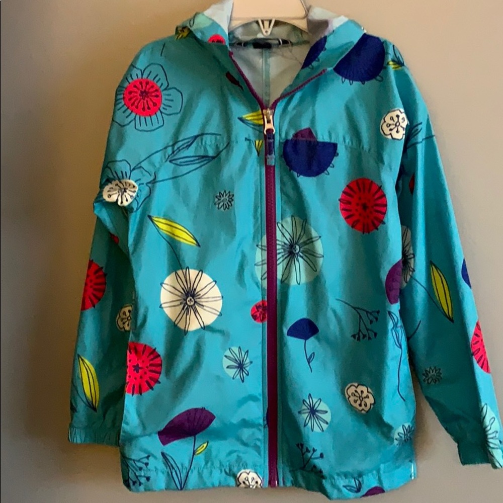 Lands’ End waterproof packable rain jacket